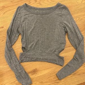 Hollister Cut Out Crop Top
